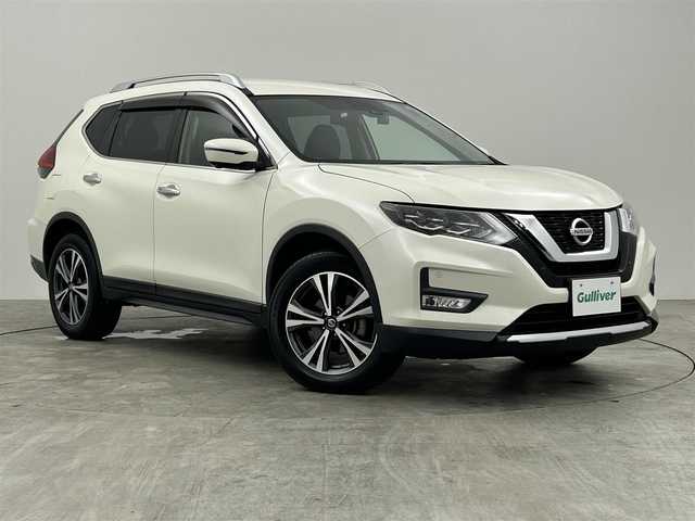 日産 エクストレイル 20Xi 群馬県 2018(平30)年 3.7万km ブリリアントホワイトパール 純正ナビ　全方位　プロパイロット　アダプティブクルーズコントロール　レーンアシスト　デジタルインナーミラー　アイドリングストップ　ダウンヒルアシストコントロール　電動リアゲート　スマートキー　禁煙車