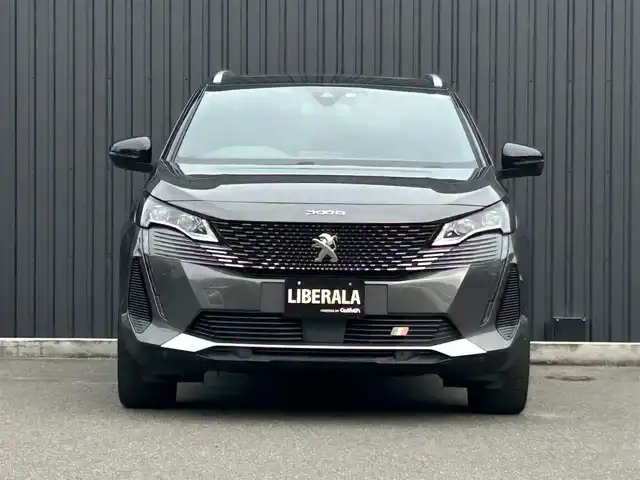 プジョー ３００８ GT ブルー HDi 福島県 2022(令4)年 2.8万km グレー サンルーフ/アダプティブクルーズコントロール/ブラインドスポットモニター/レーンキープアシスト/黒半革シート/純正ディスプレイオーディオ(BT/USB)/AppleCarPlay/パワーシート(D席)/シートヒーター(前席)/パワーバックドア/純正18AW/アダプティブLEDライト/ヒルディセントコントロール/ETC/取扱説明書/保証書/スペアキー
