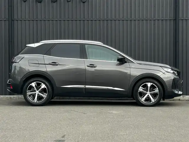 プジョー ３００８ GT ブルー HDi 福島県 2022(令4)年 2.8万km グレー サンルーフ/アダプティブクルーズコントロール/ブラインドスポットモニター/レーンキープアシスト/黒半革シート/純正ディスプレイオーディオ(BT/USB)/AppleCarPlay/パワーシート(D席)/シートヒーター(前席)/パワーバックドア/純正18AW/アダプティブLEDライト/ヒルディセントコントロール/ETC/取扱説明書/保証書/スペアキー