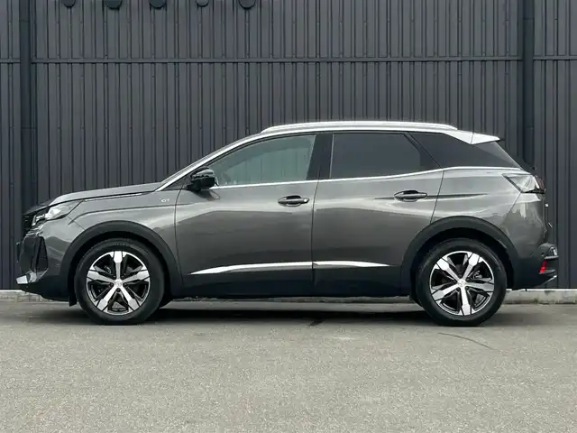 プジョー ３００８ GT ブルー HDi 福島県 2022(令4)年 2.8万km グレー サンルーフ/アダプティブクルーズコントロール/ブラインドスポットモニター/レーンキープアシスト/黒半革シート/純正ディスプレイオーディオ(BT/USB)/AppleCarPlay/パワーシート(D席)/シートヒーター(前席)/パワーバックドア/純正18AW/アダプティブLEDライト/ヒルディセントコントロール/ETC/取扱説明書/保証書/スペアキー