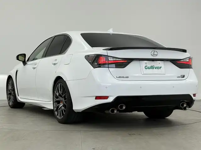 レクサス ＧＳ Ｆ 愛知県 2016(平28)年 3.7万km ホワイトノーヴァガラスフレーク マークレビンソン/オレンジキャリパー/純正SDナビ/フルセグTV/Bluetooth/CD/DVD/赤レザーシート/前席パワーシート/シートヒーター/ベンチレーション/レーダークルーズコントロール/バックカメラ/ETC2.0/パワートランクリッド/レクサスセーフティシステム/ブラインドスポットモニター/クリアランスソナー/３眼LEDヘッドライト/パドルシフト/ステアリングスイッチ/BBS製19インチ純正アルミホイール