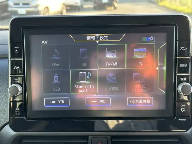 日産 ルークス ハイウェイスター X 福岡県 2022(令4)年 1.2万km アメジストパープル ワンオーナー/純正9型ナビ（BT/フルセグ/iPod/AUX/DISC/USB)/アラウンドビューモニター/バックカメラ/フロントカメラ/サイドカメラ/左側パワースライドドア/左側ハンズフリースライドドア/LEDヘッドライト/オートライト/純正14インチAW/アイドリングストップ/横滑り防止装置/コーナーセンサー/レーンキープアシスト/盗難防止装置/衝突軽減システム/スマートキー/ETC/純正前方ドライブレコーダー/保証書