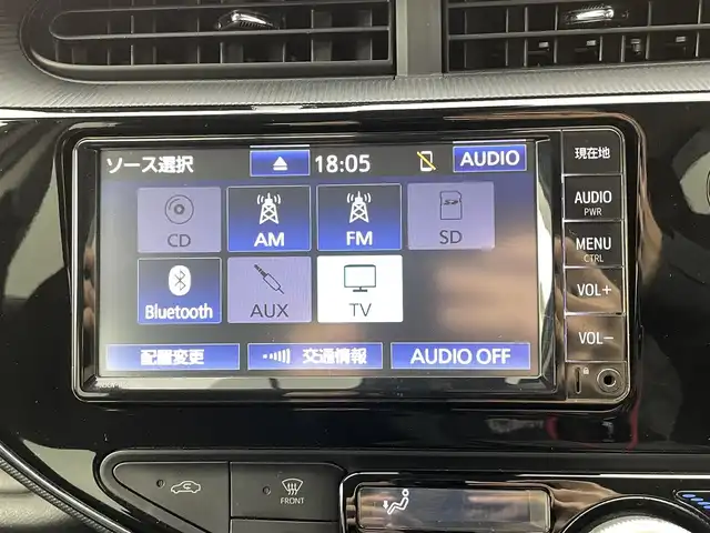 トヨタ アクア S スタイルブラック 福井県 2019(平31)年 2万km ホワイトパールクリスタルシャイン 純正ナビ/・Bluetooth/CD/TV/バックカメラ/コーナーセンサー/コーナーポール/レーンキープアシスト/ドラレコ/プリクラッシュ/ビルトインETC/純正15インチAW/純正フロアマット/オートライト/オートハイビーム/プッシュスタート/スマートキー