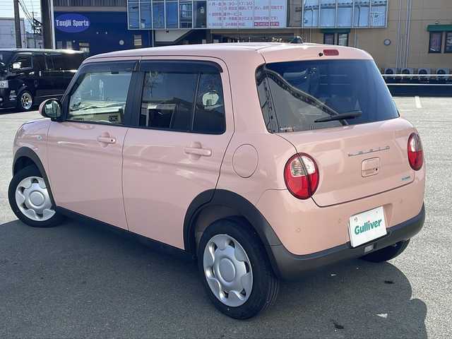 スズキ ラパン S 三重県 2020(令2)年 3.2万km コフレピンクパールメタリック 社外ナビ/フルセグTV/シートヒーター/前方ドラレコ/バックソナー/プリクラッシュ/横滑り防止/ベンチシート/アイドリングストップ/オートライト/電動格納ミラー　/純正フロアマット/純正ドアバイザー/禁煙車