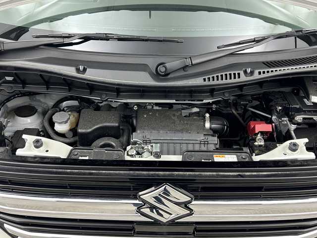 スズキ スペーシア カスタム HYBRID XS 三重県 2024(令6)年 0.1千km ピュアホワイトP /禁煙車//全方位カメラ9型ナビ/　フルセグTV/CarPlay/Android Auto//両側パワースライドドア//前席シートヒーター//両側パワースライドドア//全方位モニター//衝突軽減ブレーキシステム//HUD//ステアリングヒーター//レーダークルーズコントロール//前後コーナーセンサー//オートライト//保証書//取扱説明書//スペアキー