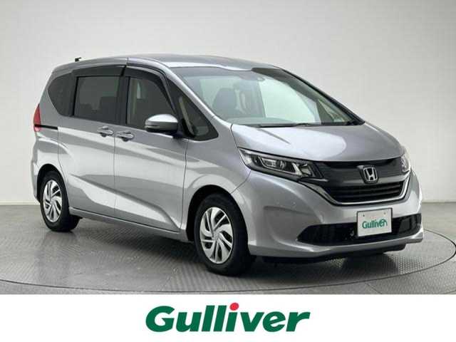 ホンダ フリード G ホンダセンシング 兵庫県 2017(平29)年 1.1万km ルナシルバーM ホンダセンシング/レーダークルーズコントロール/レーンキープアシスト/純正メモリーナビ＆フルセグTV/（CD＆DVD＆SD＆BT）/バックカメラ/ビルトインETC/ドラレコ/社外レーダー/両側パワースライドドア/アイドリングストップ/スマートキー/プッシュスタート