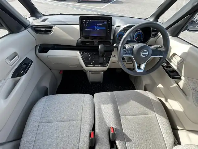 日産 ルークス X 愛媛県 2024(令6)年 0.3万km パールⅡ 純正9型ナビ(Bluetooth/フルセグTV)/全周囲カメラ/ドライブレコーダー/左側電動スライド/左側ハンズフリースライド/インテリジェントセーフティ/クリアランスソナー/リアサーキュレーター/アイドリングストップ/電格ミラー/現状サマー(鉄)(155/65/R14)/YOKOHAMA BluEarth-FE AE30/禁煙車