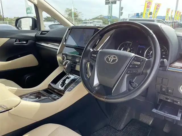 トヨタ アルファード G サイドリフトアップ 宮崎県 2019(令1)年 4.1万km ブラック 純正SDナビ/（CD/DVD/AM/FM/BT)/フルセグTV/TVキャンセラー/バックカメラ/純正フリップダウンモニタ/両側パワースライドドア/デジタルインナーミラー/レーダークルーズコントロール/ステアリングスイッチ/ブラインドスポットモニタ/クリアランスソナー/100電源/D席/N席シートヒーター/D席/N席シートクーラー/D席/N席パワーシート/横滑り防止機能/TRDエアロ/ビルトインETC