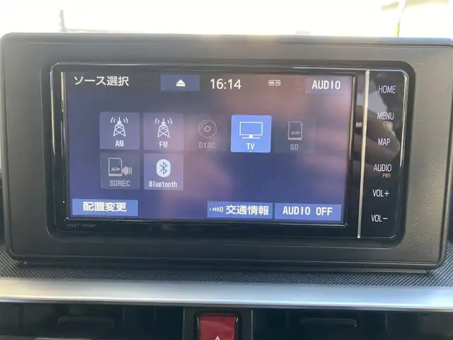 トヨタ ライズ G 福岡県 2020(令2)年 4.4万km ブラックマイカメタリック 純正ディーラーナビ（NSZT-W68T)/CD/BT/フルセグTV/バックカメラ/前後ドライブレコーダー/ビルトインETC/プリクラッシュセーフティ/ブラインドスポットモニター/パーキングアシスト/コーナーセンサー/アイドリングストップ/ステアリングスイッチ/プッシュスタート/スマートキー/純正16インチアルミ/純正フロアマット/スペアキー