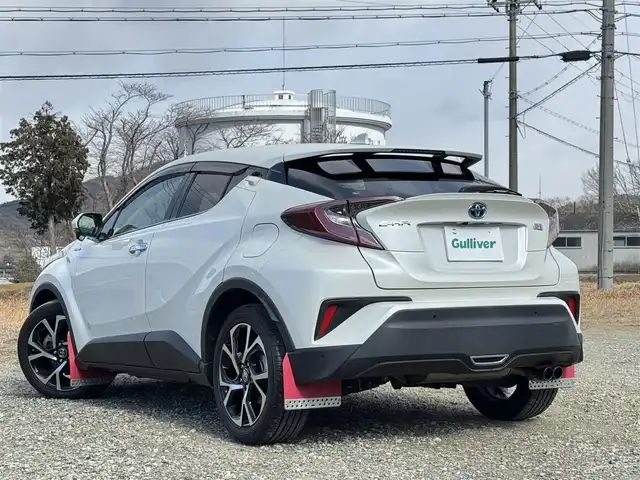 トヨタ Ｃ－ＨＲ G モード ブルーノ 兵庫県 2019(平31)年 3.1万km ホワイトパールクリスタルシャイン 社外ナビ/フルセグTV/バックカメラ/LEDヘッドライト/ハーフレザーシート/ETC/ドライブレコーダー前後/コンビシート/トヨタセーフティセンス/レーダークルーズコントロール/シートヒーター/マフラーカッター/マッドフラップ/スマートキー