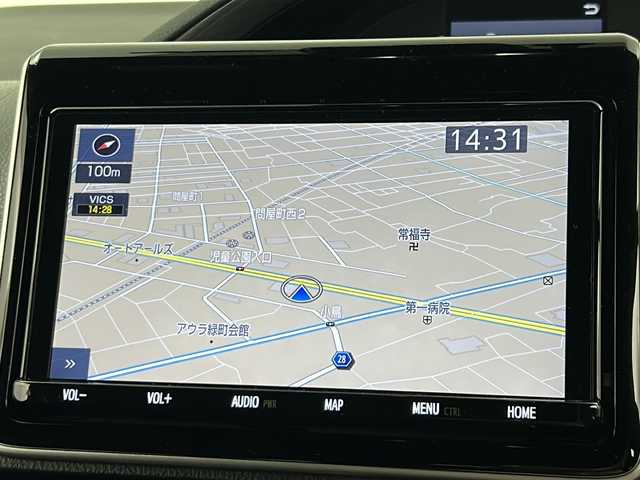 トヨタ エスクァイア ハイブリッド Gi プレミアムパッケージ ブラックテーラード 群馬県 2019(令1)年 7.1万km ホワイトパールクリスタルシャイン 純正９型ナビ　純正１２．１型後席モニター　バックカメラ　ハーフレザーシート　シートヒーター　ハンドルヒーター　前後ドラレコ　ビルトインＥＴＣ　両側電動スライドドア　衝突被害軽減ブレーキ　ＬＥＤ　禁煙車