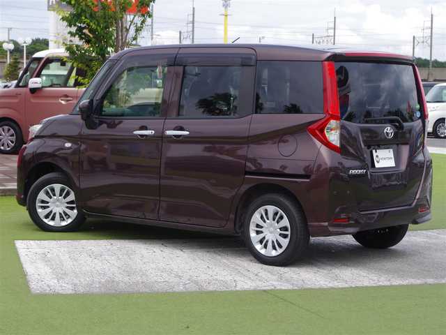 トヨタ ルーミー X S 千葉県 2018(平30)年 4.4万km プラムブラウンパールクリスタルシャイン スマートアシストIII/エコアイドル/左パワースライドドア/カロッツェリアディスプレイオーディオ/【FH-8500DVS】/【DVD/CD再生機能　Bluetooth接続】/バックカメラ/ドライブレコーダー（HDR-103）/前席シートヒーター/ETC/コーナーセンサー/キーフリーシステム