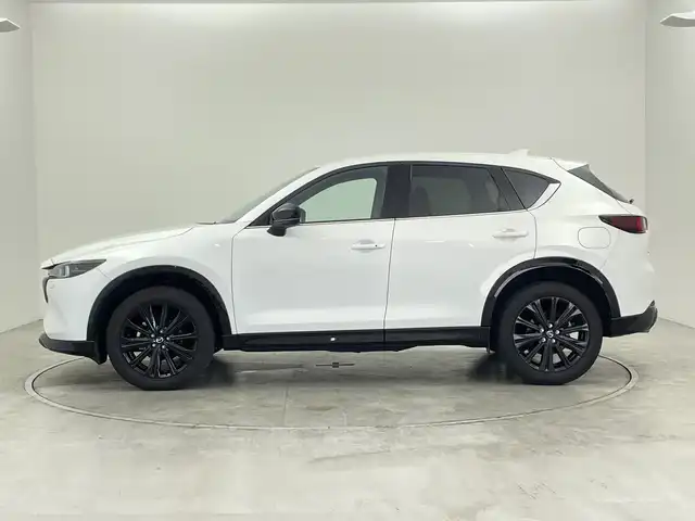 マツダ ＣＸ－５ XD スポーツアピアランス 群馬県 2023(令5)年 1.9万km ロジウムホワイトプレミアムメタリック ＢＯＳＥサウンドシステム　純正１０．２５型ナビ　全周囲カメラ　衝突被害軽減ブレーキ　アダプティブクルーズコントロール　シートヒーター　ステアリングヒーター　電動リアゲート　パドルシフト　禁煙車