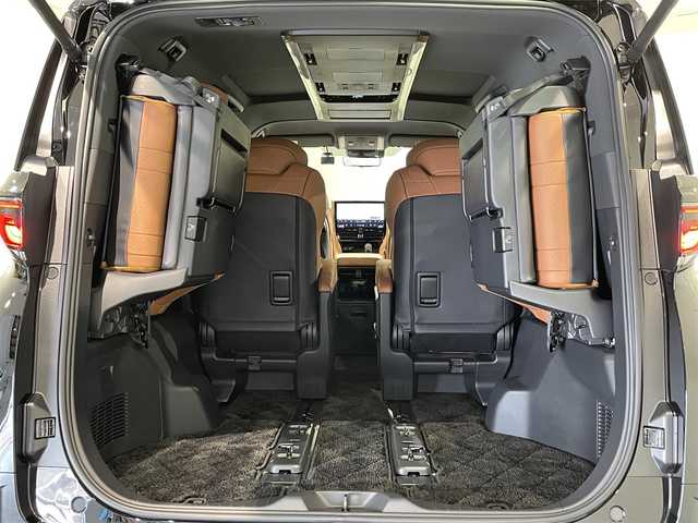 トヨタ ヴェルファイア ハイブリット Z プレミア 愛知県 2025(令7)年 0.5万km ブラック 純正１４インチディスプレイオーディオＰｌｕｓ　/（FM/AM/Bluetooth/フルセグTV/Miracast/HDMI/USB)/左右独立ムーンルーフ　/純正１３．２型フリップダウンモニター　/ユニバ―サールステップ　/パノラミックビューモニター　/トヨタチームメイト　/　　-アドバンスドパーク＋アドバンスドドライブ/　　-パーキングサポートブレーキ/トヨタセーフティセンス　/　　-プリクラッシュセーフティ/　　-レーントレーシングアシスト＋レーンディパーチャーアラート/　　-緊急時操舵支援/　　-レーダークルーズコントロール/　　-アダプティブハイビームシステム/　　-ロードサインアシスト/　　-プロアクティブドライビングアシスト/　　-発進遅れ告知機能/両側パワースライドドア/電動バックドア/ＡＣ１００Ｖ/三眼LEDヘッドライト/置くだけ充電/デジタルインナーミラー/シートヒーター/シートベンチレーション/ステアリングヒーター/メモリー機能付パワーシート/ブラインドスポットモニター/ヘッドアップディスプレイ/ドライブレコーダー/パドルシフト/茶レザーシート
