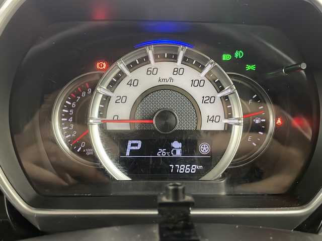 スズキ スペーシア カスタム HYBRID GS 長崎県 2020(令2)年 7.8万km ブルーイッシュブラックパール3 ワンオーナー/社外ナビ（MDV-S706W）/オートライト/ドライブレコーダー/衝突軽減システム/車線逸脱システム/コーナーセンサー/片側パワースライドドア/ETC/運転席シートヒーター/ステアリングスイッチ/14インチ純正AW/純正フロアマット