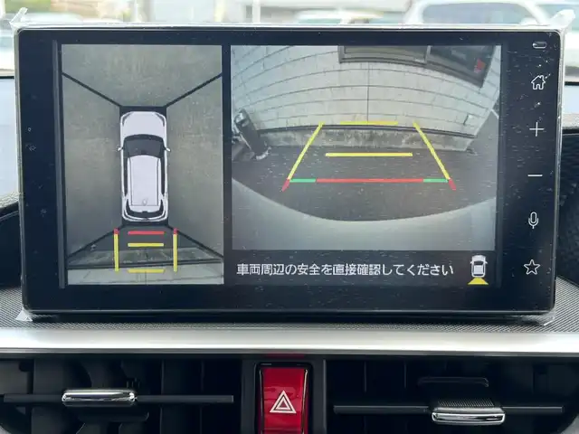 トヨタ ライズ Z 福岡県 2025(令7)年 0.1万km未満 ブラックマイカメタリック/シャイニングホワイトパール ハイブリット車/登録時13KM/禁煙車/ワンオーナー/純正9インチディスプレイオーディオ/　（AM/FM/Bluetooth/フルセグTV）/バックカメラ/パノラミックビューモニター/スマートアシスト/・衝突警報機能/・衝突回避支援ブレーキ機能/・ブレーキ制御付誤発進抑制機能/・車線逸脱警報機能/・車線逸脱抑制制御機能/・路側逸脱警報機能/・ふらつき警報/・先行車発進お知らせ機能/・全車速追従機能付ACC/・レーンキープアシスト/・オートハイビーム/横滑り防止装置/オートライト/コーナーセンサー/クリアランスソナー/ブラインドスポットモニター/純正17インチアルミホイール/シートヒーター（D/N）/電格ウインカーミラー/プッシュスタート/ISOFIX/電源ソケット×1/スペアキー×1/保証書/取扱説明書/ディスプレイオーディオ取説