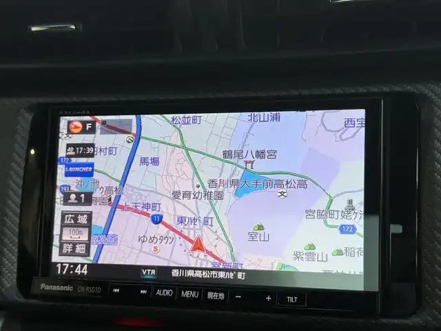スバル ＢＲＺ S 香川県 2015(平27)年 10.2万km ダークグレーメタリック クラッチ交換済み/純正SDナビ/フルセグ/CD/DVD/Bluetooth/バックカメラ/weds17インチアルミ/キセノンヘッドライト/リアスポイラー/スマートキー/ETC