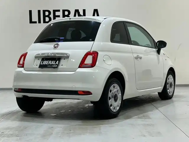 フィアット ５００ ツインエア カルト 熊本県 2022(令4)年 4万km 白 ・キーレス/・クルーズコントロール/・純正ディスプレイオーディオ/　【Bluetooth・USB・AppleCarPlay】/・ETC/・保証書/取説