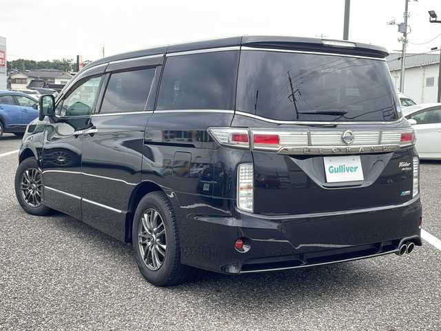 日産 エルグランド ライダー 黒クロス マニュアル 島根県 2010(平22)年 5.5万km ファントムブラック 社外HDDナビ/フルセグTV/Bluetooth接続/バックカメラ/両側パワースライドドア/スマートキー/プッシュスタート/ETC/横滑り防止装置/ハーフレザーシート/オートライト/オットマン