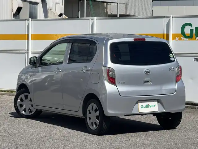 ダイハツ ミラ イース L 愛知県 2012(平24)年 8.2万km ブライトシルバーメタリック /禁煙車//純正メモリナビ//地デジ/CD/DVD/BT/ipod/USB/SD//前後ドライブレコーダー//アイドリングストップ//キーレス//バニティミラー//純正フロアマット//ドアバイザー//ABS//新車時保証書//取扱説明書//整備記録簿H24.H25.R4.R6.R7