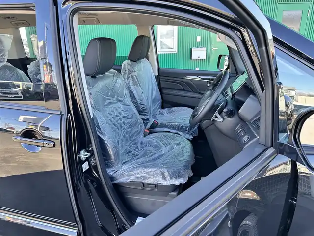 三菱 デリカＤ：５ ブラックエディション 宮城県 2025(令7)年 0.1千km アメジストブラック ブラックエディション/ナビ取付パッケージ＋後席用モニター取付パッケージ/電動サイドステップレス/＝＝＝/e-Assist/・衝突被害軽減ブレーキシステム/・車線逸脱警報システム/・レーダークルーズコントロール/・オートマチックハイビーム/・誤発進抑制機能（前進時）/・後側方車両検知警報システム/・後退時車両検知警報システム/アルパイン11インチナビ（EX11NX）/・CD/DVD/・Bluetooth/・フルセグTV/マルチアラウンドモニター（自動暴言ルームミラー）/ワンタッチ開閉機能付パワースライドドア（両側）/パワーバックドア/ハーフレザーシート/運転席パワーシート/シートヒーター/ステアリングヒーター/革巻きステアリング/ステアリングスイッチ/パドルシフト/電動パーキングブレーキ/ブレーキホールド/LEDヘッドランプ/フォグランプ/オートライト/スマートキー＆プッシュスタート/スペアキー1本/電動格納ミラー/純正18インチアルミホイール/W/サイド/カーテンエアバッグ