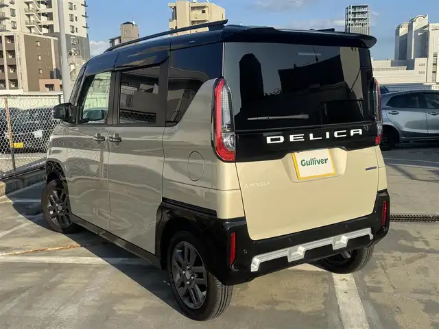 三菱 デリカミニ T プレミアム 広島県 2023(令5)年 0.6万km アイボリーⅡ ワンオーナー/ナチュラルアイボリー&ブラックマイカ/マイパイロット/・レーダークルーズコントロール/・車線維持支援機能/純正9型ナビ（MM222D-LM）/・フルセグTV/・Bluetooth/デジタルルームミラー/マルチアラウンドモニター/電動パーキングブレーキ/ブレーキオートホールド/プラズマクラスター付リアサーキュレーター/アダプティブLEDヘッド/フロントシートヒーター/ステアリングヒーター/ドライブレコーダー（DJ6）