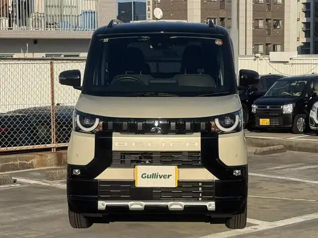 三菱 デリカミニ T プレミアム 広島県 2023(令5)年 0.6万km アイボリーⅡ ワンオーナー/ナチュラルアイボリー&ブラックマイカ/マイパイロット/・レーダークルーズコントロール/・車線維持支援機能/純正9型ナビ（MM222D-LM）/・フルセグTV/・Bluetooth/デジタルルームミラー/マルチアラウンドモニター/電動パーキングブレーキ/ブレーキオートホールド/プラズマクラスター付リアサーキュレーター/アダプティブLEDヘッド/フロントシートヒーター/ステアリングヒーター/ドライブレコーダー（DJ6）