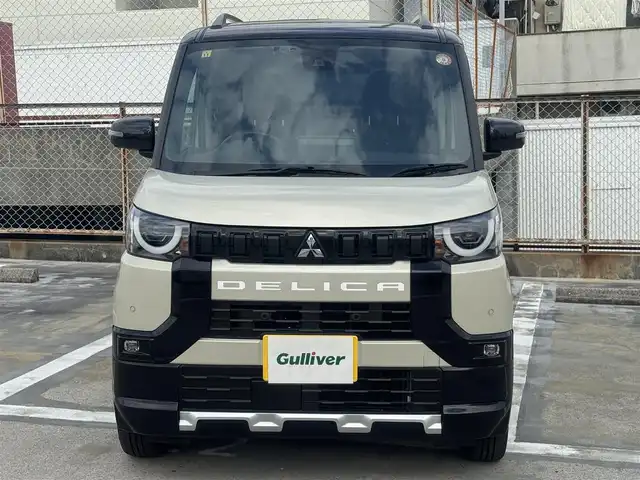 三菱 デリカミニ T プレミアム 広島県 2023(令5)年 0.6万km アイボリーⅡ ワンオーナー/ナチュラルアイボリー&ブラックマイカ/マイパイロット/・レーダークルーズコントロール/・車線維持支援機能/純正9型ナビ（MM222D-LM）/・フルセグTV/・Bluetooth/デジタルルームミラー/マルチアラウンドモニター/電動パーキングブレーキ/ブレーキオートホールド/プラズマクラスター付リアサーキュレーター/アダプティブLEDヘッド/フロントシートヒーター/ステアリングヒーター/ドライブレコーダー（DJ6）