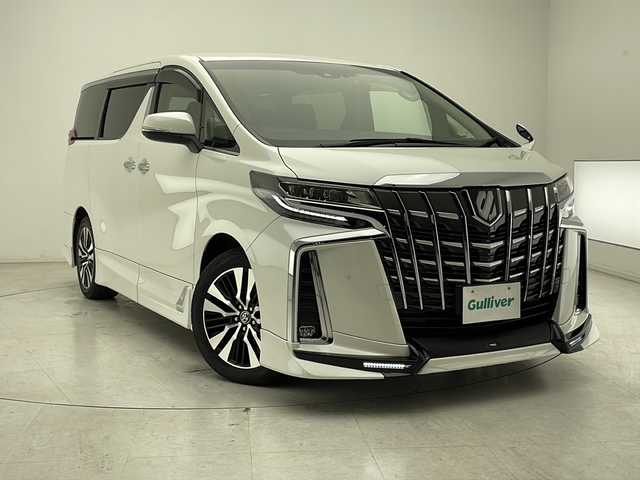 トヨタ アルファード S Cパッケージ 千葉県 2022(令4)年 1.5万km ホワイトパールクリスタルシャイン ＴＲＤエアロ/衝突軽減ブレーキ/レーンキープアシスト/レーダークルーズコントロール/オートマチックハイビーム/純正メモリナビ/（フルセグ/Bluetooth/USB/FM/AM）/バックカメラ/フリップダウンモニター/ＥＴＣ/ドライブレコーダー（前後）/シートメモリー/シートヒーター（運転席＋助手席）/エアシート（運転席＋助手席）/ステアリングヒーター/ステアリングスイッチ/LEDヘッドライト/フォグライト/電動格納ミラー/ロールサンシェード