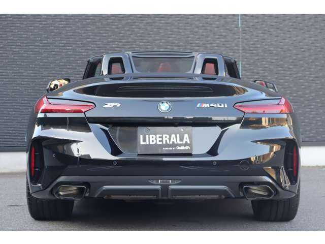 ＢＭＷ Ｚ４ M40i 大分県 2022(令4)年 1.4万km サファイアブラックP インテリジェントセーフティ/ヘッドアップディスプレイ/純正ナビ/ＣａｒＰｌａｙ/Bluetooth/ワイヤレス充電/バックカメラ/赤革（マグマレッド）/シートヒーター/パワーシート/ＬＥＤヘッドライト/アンビエントライト/純正19インチＡＷ/ミラー一体型ＥＴＣ/ドライブレコーダー（前）