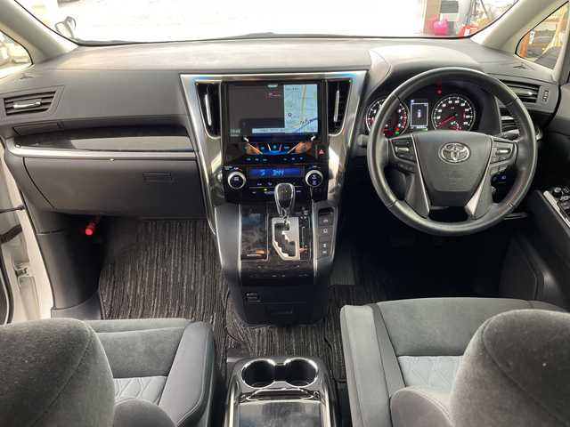 トヨタ アルファード S Aパッケージ 兵庫県 2019(令1)年 6.5万km ホワイトパールクリスタルシャイン ・Carrozeriaナビ/・CD・DVD・USB・BT・SD・TV/・サンルーフ/・デジタルインナーミラー/・Carrozeriaフリップダウンモニター/・ブラインドスポットモニター/・プリクラッシュセーフティ/・レーントレーシングアシスト/・クリアランスソナー/・パーキングサポートブレーキ/・先行者発進告知/・ナノイー/・オートマチックハイビーム/・レーダークルーズコントロール/・全方位ドライブレコーダー/・両側パワースライドドア/・LEDヘッドライト/・純正18インチホイール/・ステアリングスイッチ/・ビルトインETC/・電動パーキングブレーキ/・オートブレーキホールド