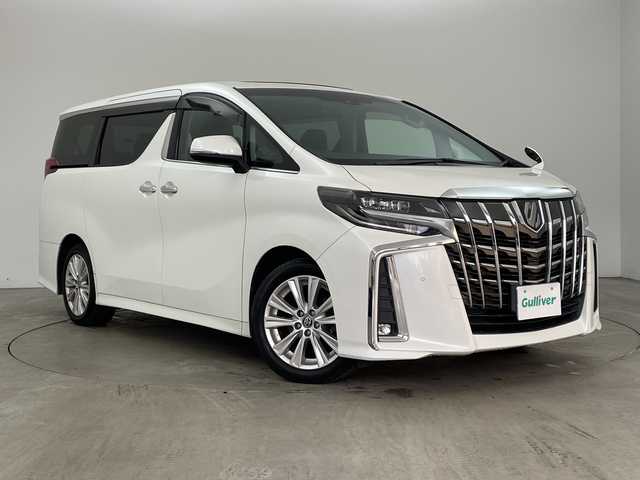 トヨタ アルファード S Aパッケージ 兵庫県 2019(令1)年 6.5万km ホワイトパールクリスタルシャイン ・Carrozeriaナビ/・CD・DVD・USB・BT・SD・TV/・サンルーフ/・デジタルインナーミラー/・Carrozeriaフリップダウンモニター/・ブラインドスポットモニター/・プリクラッシュセーフティ/・レーントレーシングアシスト/・クリアランスソナー/・パーキングサポートブレーキ/・先行者発進告知/・ナノイー/・オートマチックハイビーム/・レーダークルーズコントロール/・全方位ドライブレコーダー/・両側パワースライドドア/・LEDヘッドライト/・純正18インチホイール/・ステアリングスイッチ/・ビルトインETC/・電動パーキングブレーキ/・オートブレーキホールド
