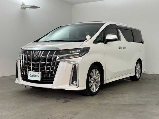トヨタ アルファード S Aパッケージ 兵庫県 2019(令1)年 6.5万km ホワイトパールクリスタルシャイン ・Carrozeriaナビ/・CD・DVD・USB・BT・SD・TV/・サンルーフ/・デジタルインナーミラー/・Carrozeriaフリップダウンモニター/・ブラインドスポットモニター/・プリクラッシュセーフティ/・レーントレーシングアシスト/・クリアランスソナー/・パーキングサポートブレーキ/・先行者発進告知/・ナノイー/・オートマチックハイビーム/・レーダークルーズコントロール/・全方位ドライブレコーダー/・両側パワースライドドア/・LEDヘッドライト/・純正18インチホイール/・ステアリングスイッチ/・ビルトインETC/・電動パーキングブレーキ/・オートブレーキホールド