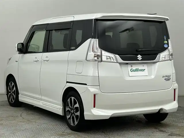 スズキ ソリオ バンディット HV MV Dカメラ ブレーキS 道央・札幌 2017(平29)年 2万km ピュアホワイトP ・４ＷＤ/・純正ナビ/・バックカメラ/・衝突軽減ブレーキ/・フルセグＴＶ＆Ｂｌｕｅｔｏｏｔｈ＆ＣＤ＆ＤＶＤ/・シートヒーター/・オートライト/・ＥＴＣ/・クルーズコントロール/・オートエアコン/・スマートキー＆プッシュスタート/・レーンアシスト/・横滑り防止機能/・片側パワースライドドア/・ミラーヒーター/・純正アルミホイール/・純正フロアマット/・ＬＥＤヘッドライト/・盗難防止システム/・Ｗエアバック