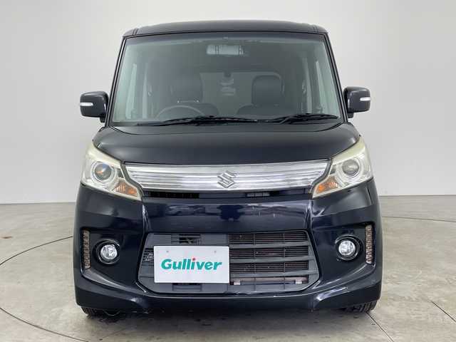 スズキ スペーシア カスタム XS 兵庫県 2013(平25)年 7.6万km ブルーイッシュブラックパール3 ・社外ナビ/CD/DVD/Bluetooth/TV/・バックカメラ/・両側パワースライドドア/・社外17インチアルミホイール/・社外マフラー/・フロントEAGER車高調/・リアTEIN車高調/・スマートキー/・プッシュスタート/・HIDヘッドライト/・フォグランプ/・オートライト/・レザー調シートカバー/・社外ドライブレコーダー