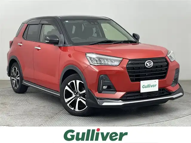 ダイハツ ロッキー プレミアム 道央・札幌 2020(令2)年 3.9万km ブラックマイカメタリック/コンパーノレッド ・４WD/・寒冷地仕様/・純正ナビ/　BT／CD／DVD／SD／USB／HDMI／フルセグ/・ドライブレコーダー/・社外ETC/・全方位カメラ/・衝突軽減ブレーキ/・横滑り防止/・コーナーセンサー/・前席シートヒーター/・LEDヘッドライト/・フォグライト/・プッシュスタート/・スマートキー/・純正17インチAW/・社外スタッドレス積込（205／65／R16）/・純正フロアマット