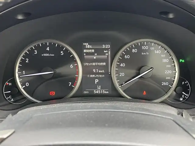 レクサス ＮＸ 300 Iパッケージ 滋賀県 2018(平30)年 5.5万km グラファイトブラックガラスフレーク 純正ナビ/・Bluetooth/・フルセグ/・CD/DVD/パノラミックビューモニター/革巻きステアリング/ステアリングリモコン/パドルシフト/ステアリングヒーター/ETC2.0/赤レザーシート/前席パワーシート/前席シートヒーター/オートリトラミラー/LEDヘッドライト/オートハイビーム/ヘッドライトウォッシャー/ブラインドスポットモニター/レーンディパーチャーアラート/プリクラッシュセーフティー/クリアランスソナー/スマートキー/スペアキー