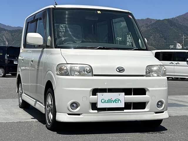 ダイハツ タント RS 山梨県 2006(平18)年 10.7万km ホワイトパールマイカ 4WD/ETC/社外アルミホイール/社外フロアマット/リモコンキー/スペアキー１本