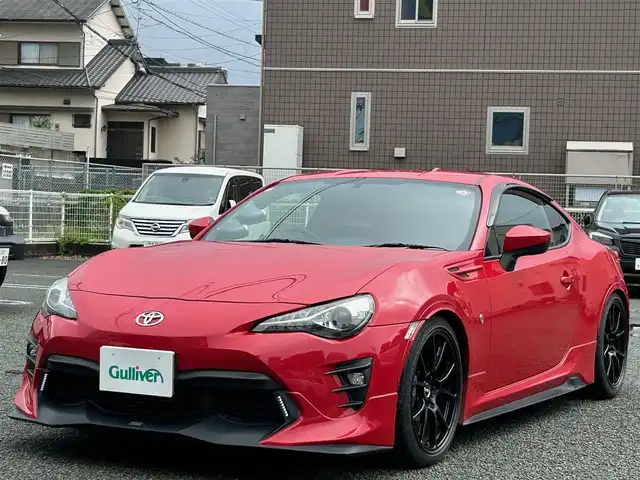 トヨタ ８６ GT リミテッド 熊本県 2016(平28)年 5.4万km ピュアレッド ワンオーナー/TRDエアロ/TRDマフラー/HKS車高調/HKSターボキット/TWS18インチAW/ENDLESSキャリパー/OGURAシングルクラッチ/TRUSTオイルクラー/BRIDEフルバケットシート/プッシュスタート/純正ナビ/（CD・DVD・フルセグTV・BTオーディオ・SD）/バックカメラ/ETC/クルーズコントロール/横滑り防止装置/純正荷室マット/純正フロアマット/ドアバイザー/新車保証書/取扱説明書/スマートスペアキー×1本