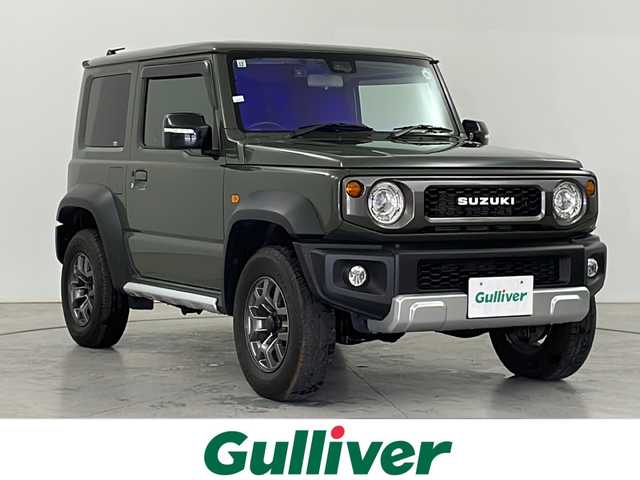 スズキ ジムニー シエラ JC 道央・札幌 2019(令1)年 3.1万km ジャングルグリーン ・４WD /ターボ/・スズキセーフティーサポート/・デュアルセンサーブレーキサポート/・誤発進抑制機能/車線逸脱警報機能/・ふらつき警報機能/標識認識機能/・ハイビームアシスト/LEDライト/・純正ディーラーOPナビ/・DVD.CD.SD.Bluetoth/・フルセグ・バックカメラ/・クルーズコントロール/・前後ドライブレコーダー/・D.N席シートヒーター/・ヒッチメンバー/・保証書/取扱説明書