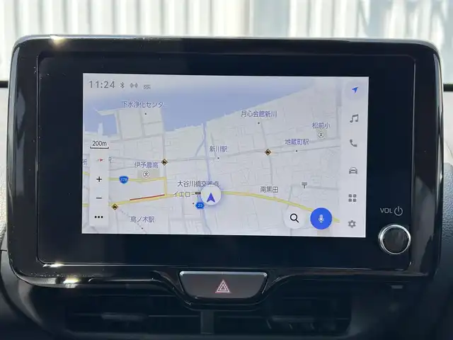 トヨタ ヤリスクロス ハイブリッド Z アドベンチャー 愛媛県 2024(令6)年 0.6万km ブラックマイカ ８インチディスプレイオーディオ/（USB/HDMI/AppleCarPlay/AndroidAuto）/フルセグTV/全方位カメラ/トヨタセーフティーセンス/レーダークルーズコントロール/合皮シート/前席シートヒーター/運転席パワーシート/ステアリングヒーター/革巻きステアリング/ステアリングスイッチ/ETC/前後ドライブレコーダー/LEDヘッドライト/クリアランスソナー/フロアマット