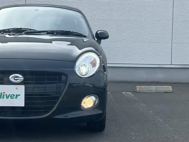 ダイハツ コペン セロS 秋田県 2019(令1)年 4.8万km ブラックマイカメタリック 純正オーディオ（AM/FM/CD）/LEDヘッドライト/スマートキー/電動開閉式ルーフ/アイドリングストップ/プッシュスタート/MTモード付AT/前席シートヒーター/パドルシフト/ステアリングスイッチ/純正フロアマット/オートエアコン/パワーステアリング/パワーウィンドウ/横滑り防止/盗難防止装置/保証書/取扱説明書/記録簿