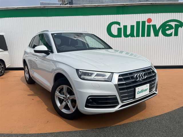 アウディ Ｑ５ 40TDIクワトロ スポーツ 三重県 2020(令2)年 2万km グレイシアホワイトメタリック ワンオーナー/アシスタンスパッケージ/バーチャルコックピット12.3インチ液晶メーター/マトリクスLEDヘッドランプ/アクティブレーンアシスト/アダプティブクルーズコントロール/18インチアルミホイール/MMIナビゲーション/地デジTV/360カメラ