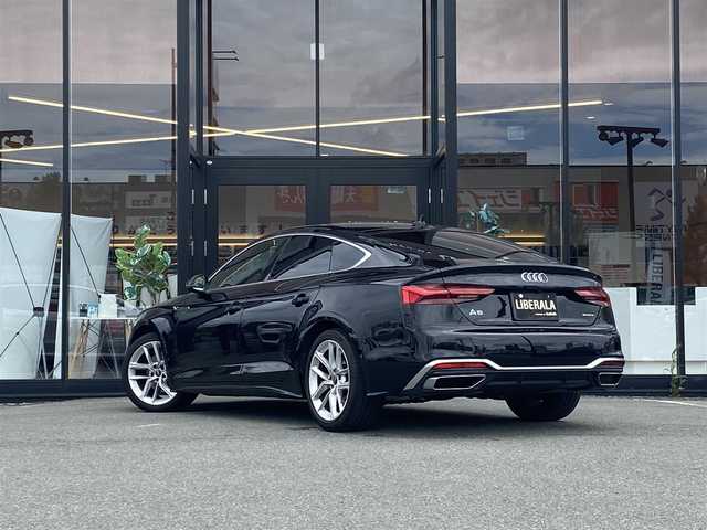 アウディ Ａ５ SB 40TDIクワトロ Sライン 福岡県 2021(令3)年 4.5万km 黒 ・アダプティブクルーズコントロール/・純正HDDナビ/USB/Bluetooth/AplleCarPlay/・全方位カメラ/・ハーフレザーシート/シートヒーター/・前後ドライブレコーダー/・フルセグ/・ETC/・純正18AW/・プッシュスタート/・パーキングアシスト/・アイドリングストップ/・スマートキー/・スペアキー/・パワーシート/・レーンキープアシスト/・オートライト/・LEDライト/・保証書/・取扱説明書