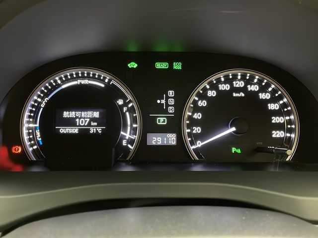 レクサス ＨＳ 250h バージョンI 宮崎県 2013(平25)年 3万km ファイアーアゲートマイカメタリック 禁煙車/純正8型ナビTV/（CD/DVD/MSV/FMAM/フルセグTV)/純正バックカメラ/フロントカメラ/純正ビルトインETC/純正LEDオートライト/純正フォグ/純正17インチアルミ/純正オートアラーム/純正フロアマット/茶本革シート/クルーズコントロール/前席パワーシート/エアシート/シートヒーター/パワーチルトステアリング/リア電動シェイド/ウッドコンビ本革巻ハンドル/ウインカードアミラー/スマートキー/プッシュエンジンスタート/新車時保証書/取扱い説明書