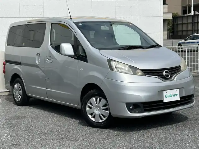日産 ＮＶ２００バネット 16X－3R 東京都 2010(平22)年 4.7万km ブリリアントシルバー ワンオーナー/純正HDDナビ/　Bluetooth/フルセグTV/DVD/CD/バックカメラ/ETC/リモコンキー/ヘッドライトレベライザー/フォグランプ/純正フロアマット/横跳ね上げ式3列目シート/スペアキー/保証書/取扱説明書