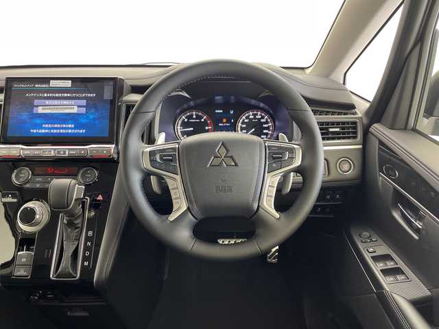 三菱 デリカＤ：５ ブラックエディション 茨城県 2025(令7)年 0.1千km アメジストブラック 純正ナビ/フルセグTV/BT/CD/DVD/SD/FM/AM/USB/HDMI/AppleCarPlay対応/AndroidAuto対応/全周囲モニター/レーダークルーズコントロール/衝突軽減ブレーキ/盗難防止装置/横滑り防止装置/パドルシフト/両側電動スライドドア/電動リアゲート/D席パワーシート/シートヒーター（D席＋N席）/ステアリングヒーター/ハンズフリー対応