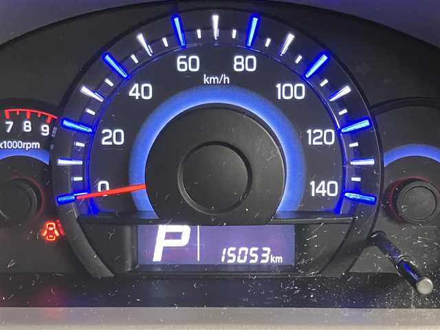 スズキ スペーシア G 東京都 2015(平27)年 1.5万km フィズブルーパールメタリック スマートキー/スペアキー/フロアマット/ドアバイザー/社外メモリーナビ/・CD／ワンセグTV/Wエアバック