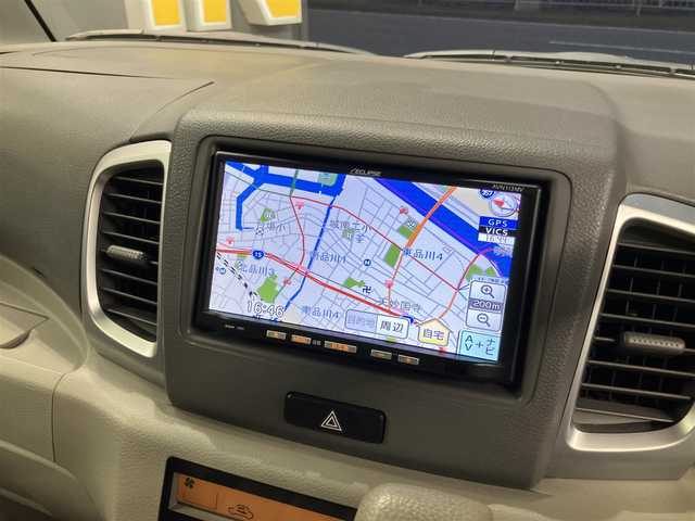 スズキ スペーシア G 東京都 2015(平27)年 1.5万km フィズブルーパールメタリック スマートキー/スペアキー/フロアマット/ドアバイザー/社外メモリーナビ/・CD／ワンセグTV/Wエアバック