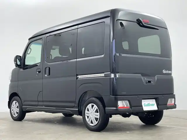 ダイハツ アトレー バン RS 鹿児島県 2025(令7)年 0.1千km ブラックマイカメタリック 社外ナビ　/（フルセグ/Bluetooth/CD/DVD）/アダプティブクルーズコントロール　/両側パワースライドドア　/コーナーセンサー　/オートライト　/アイドリングストップ　/ステアリングリモコン　/スマートキー　/電動格納ミラー　/EＴＣ　/純正フロアマット